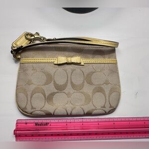Coach wristlet